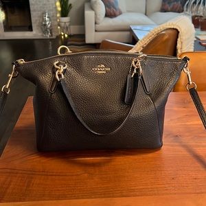 Navy Coach purse